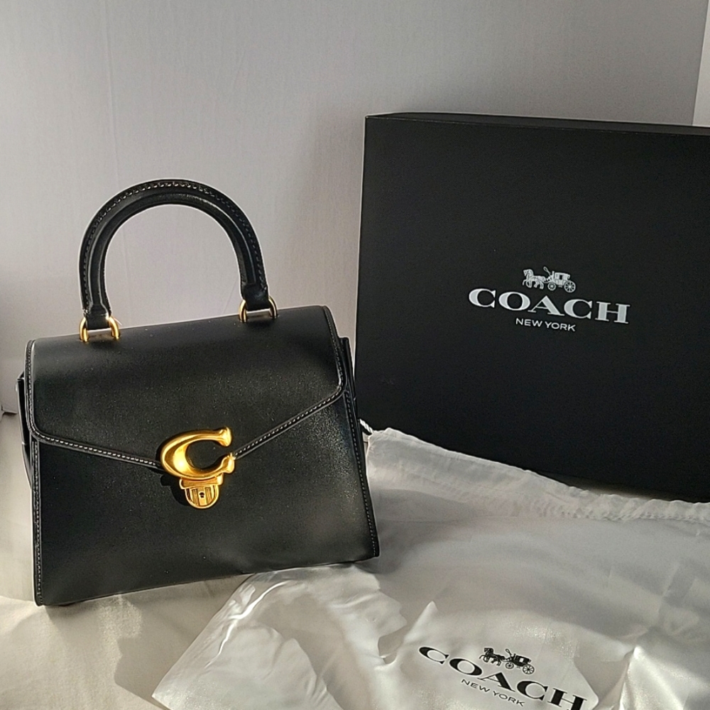 Coach Sammy Top Handle Black Style No. CH723, NWT
